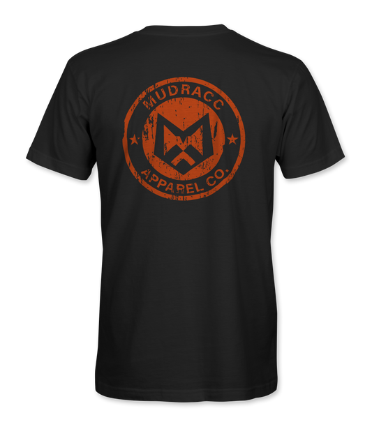 D1007 LOGO DISTRESS ORANGE