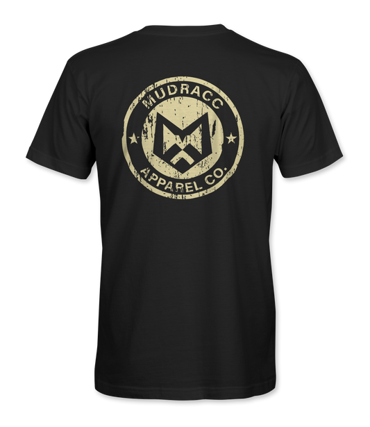 D1007 LOGO DISTRESS YELLOW